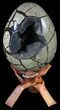 Septarian Dragon Egg Geode - Removable Section #59255-1